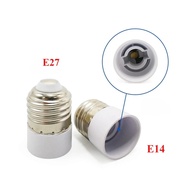 2pcs E27-E14 Lamp Holder Converter E14 Bulb Socket Adapter Fireproof Material Screw Mouth Lamp Socke