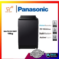 PANASONIC NA-FD16V1 (16KG) TOP LOAD WASHER ECONAVI STAINMASTER+ ACTIVEFOAM NA-FD16V1BRT