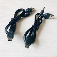 50cm Bluetooth Small Stereo Card Speaker USB Charging Two-in-One Audio Cable One-to-two Configuratio