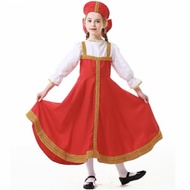 G23509 | Halloween cosplay costume dress Russian traditionalGirl Halloween children's costume/