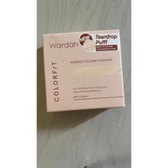 MERAH (sade 32N) WARDAH Colorfit Perfect Glow Cushion SPF 33 PA++ - 12-Hour Long-Lasting Powder | Of