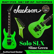 Jackson Soloist SLX Electric Guitar, RW FB, Slime Green (Made In Indonesia)