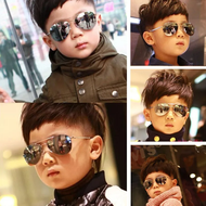 2019 Sunglasses new fashion baby kids boy girl Pilot sunglasses metal frame goggles glasses for kids