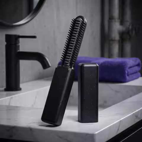 Mini Bangs Comb Straight Hair Comb Wireless Charging Portable Curling Iron Portable Styling Electric