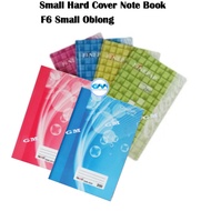 Hard Cover Small Oblong Book Single Line | F6 Note Book Single Line