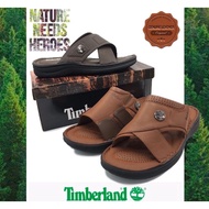 Timberland UltraComfort Men’s Premium Long Last Quality Sandals Sandal T1MBERLAND Lelaki Tapak Berjahit Lasak Selesa