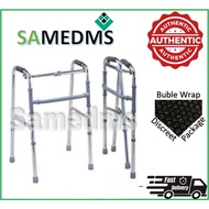 Adjustable Adult Walker Aluminium Lightweight without wheels (Fold-able)