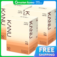 กาแฟสำเร็จรูป MAXIM KANU Latte สูตรลาเต้ 50 ซอง x 3 กล่อง