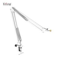 Microphone Arm Stand, Suspension Boom Scissor Mic Stand With Heavy Duty Clamp, 3/8" To 5/8" Adapter,