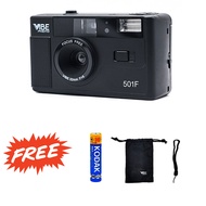 VIBE PHOTO 35MM FILM CAMERA 501F FREE BATTERY AAA 1 PCS /VIBE PHOTO 35MM FILM CAMERA 501F FREE AAA B