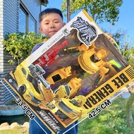 BIG SIZE Transformers Robot Toy Bumblebee / Mainan Robot Transformer Bumblebee