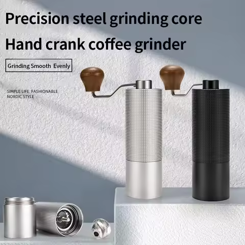 Portable Chestnut C3 High Quality Aluminum Manual Coffee Grinder Stainless Steel Burr Coffee Grinder
