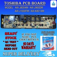 AW-J800AM AW-J900DM AW-J1000AM AW-J1000FM AW-K801AM TOSHIBA WASHING MACHINE PCB BOARD CONTROL BOARD