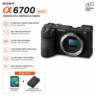 Sony a6700 Mirrorless Camera ( 6700 Body / 6700L 16-50mm / 6700M 18-135mm lens )