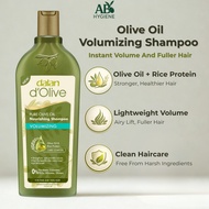 Dalan d’Olive Volumizing Shampoo 400ml – Olive Oil Hair Shampoo for Fine Thin Hair, Lightweight Volu