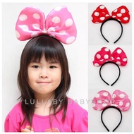 HB42 - Baby polka dot headband, baby hair accessories Girl