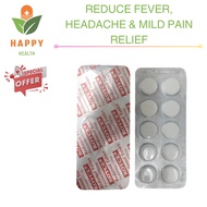 [ Exp 10/2027 ] ROYCE REDAMOL PARACETAMOL 500MG TABLET 10'S - Reduce Fever & Headache