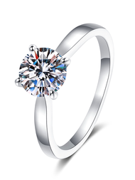 KAFANDENG | แหวนเพชรเพาะเลี้ยง 1 กะรัต พลาทินัม PT950