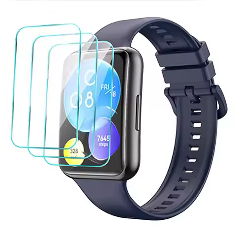 3PCS Soft Hydrogel Clear Protective Film For Huawei Watch Fit 2 Screen Protector Full Cover for Hono