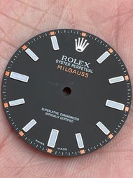 ⚡️⚡️Rolex Milgauss 原裝黑面⚡️⚡️👍🏻👍🏻狀態良好 優惠發售👍🏻👍🏻⚡️⚡️適合新裝116400閃電針使用⚡️⚡️
