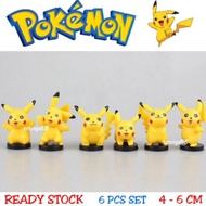POKEMON FIGURES PIKACHU FIGURE POKEMON GO DETECTIVE PIKACHU TOY CAKE TOPPER