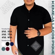 KEMEJA Jumbo Pique Shirt xxxl xxxxl Big Size Polo Shirt 7xl 9xl 5xl