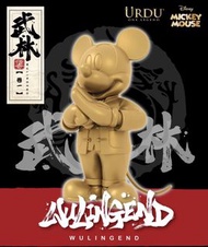 URDU & Disney 迪士尼 Mickey Mouse  武林米奇金色擺設