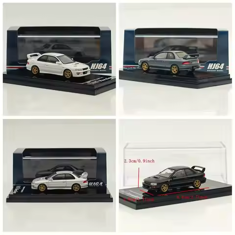 Hobby Japan 1/64 For Impreza PURE SPORTS COUPE WRX type R STi Version (GC8) V WR Type Front Bumper D