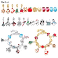 [Meifuyi] 24 Grids DIY Christmas Bracelet Gift Christmas Countdown Calendar Advent Calendar Christmas New Yew Holiday Girls Kids DIY Gifts COD