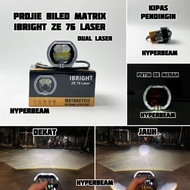 IBRIGHT ZE 76 LASER - Biled Matrix 2.5inc Blue Lens