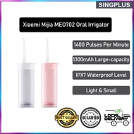 SP NEW XIAOMI MIJIA MEO702 Portable Waterpulse for Teeth Whitening Water Thread Flosser Tooth Cleane