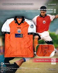 Jersey Lawas Persija Jakarta Home 1999 Bambang Pamungkas WITH SIGNED