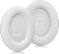 Sinowo Replacement Earpads Compatible for Bose 700 (NC700) Wireless Headphones,Ear Pads Cushions with Noise Isolation Memory Foam,Soft Protein Leather(White)