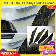 Car Body Spoiler Front Bumper Lip Splitter Fins Trim Myvi, Axia, Alza, Viva, Aruz, Bezza, Saga BLM/FLX, Persona