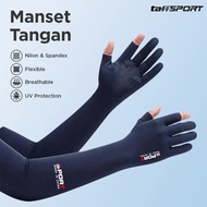Long Gloves Cuff Sleeve Two Fingers Spandex - SP10