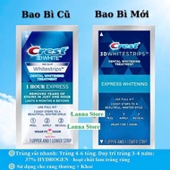 Combo 14 miếng (7 gói /7 ngày) dán trắng răng Crest 3D White - Mỹ ( Professional Effects / Glamorous