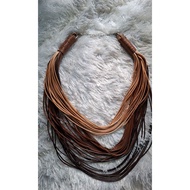 Vintage Multilayer Statement Rope Necklace\