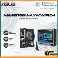 ASUS B760M-AYW WIFI D4 DDR4 MATX MOTHERBOARD