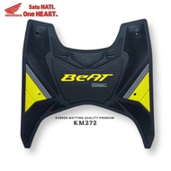 PIJAKAN ALAS KARPET MOTOR HONDA BEAT TAHUN 2020 - 2025 AKSESORIS/VARIASI KARET PREMIUM ANTI LICIN