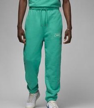 S.G NIKE Jordan x Union Pants DV7337-348 綠 男款 聯名 抽繩 厚磅 棉褲 長褲
