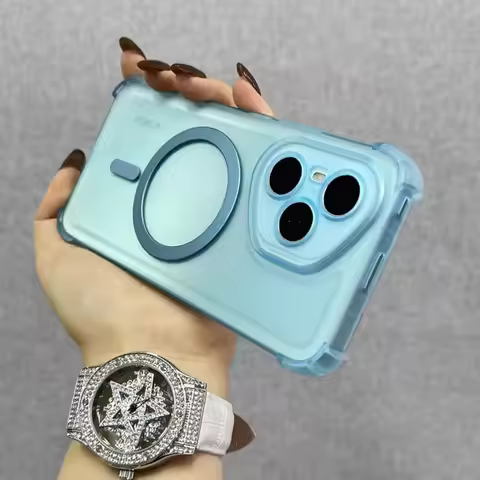 Airbag Shockproof Magnetic Wireless Charging Case For vivo V50 V60 V40 V30 Lite Pro Y39 Y29 Y19S Y04