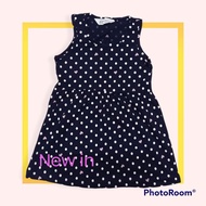 🔥READY STOCK🔥H&M Dress kids Cotton girl(1y-6y)HOT SELLING DRESS BAJU