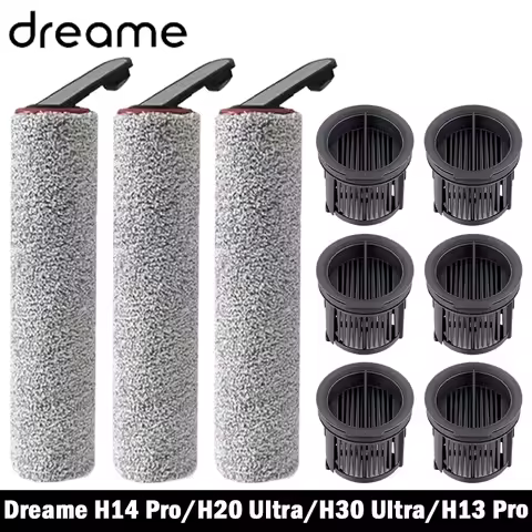Dreame H14 Dual / H14 Pro / H14 / H20 Pro Plus / H20 Ultra / H30 Ultra Vacuum Cleaner Roller Hepa Fi