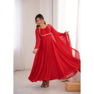 Fancy Georgette Elegent Anarkali with Dupatta XS-XXL JAN26