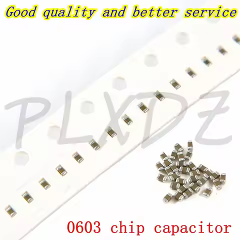 100PCS 0603 chip capacitor 50V 100NF 104 0.1UF 104K 330PF 331 X7R SMD capacitor Multilayer ceramic c