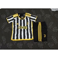 [Football jersey children's set] 23-24 Juventus home jersey children's football jersey casual sports set can be customized