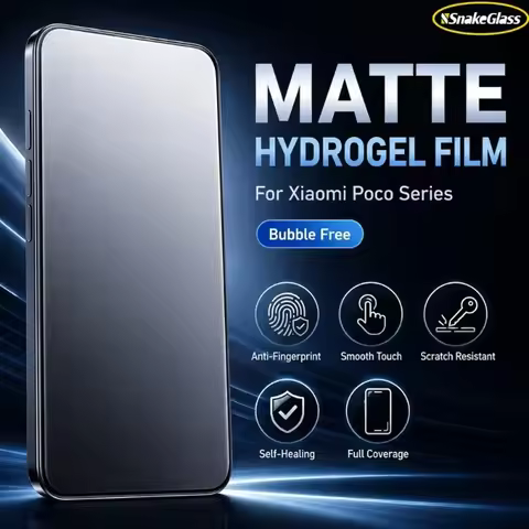 3PCS Matte Hydrogel Film for Xiaomi Poco F8 Ultra F7 Pro F6 F5 X8 Pro Max X6 X7 Pro M8 M7 M6 M5S Smo