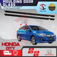 MTIS MOULDING DOOR GLASS MTIS Honda City T9A gm6 14-19 SEAL RUBBER OUTER STRIP WINDOW GETAH LUAR CER