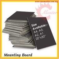 Mounting Board | A4 A3 | Modeling Board | Black Board White Board | Student Board | Hitam Kad Board