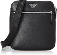 Y4M185Y138E Men's Shoulder Bag, Black, Black, One Size